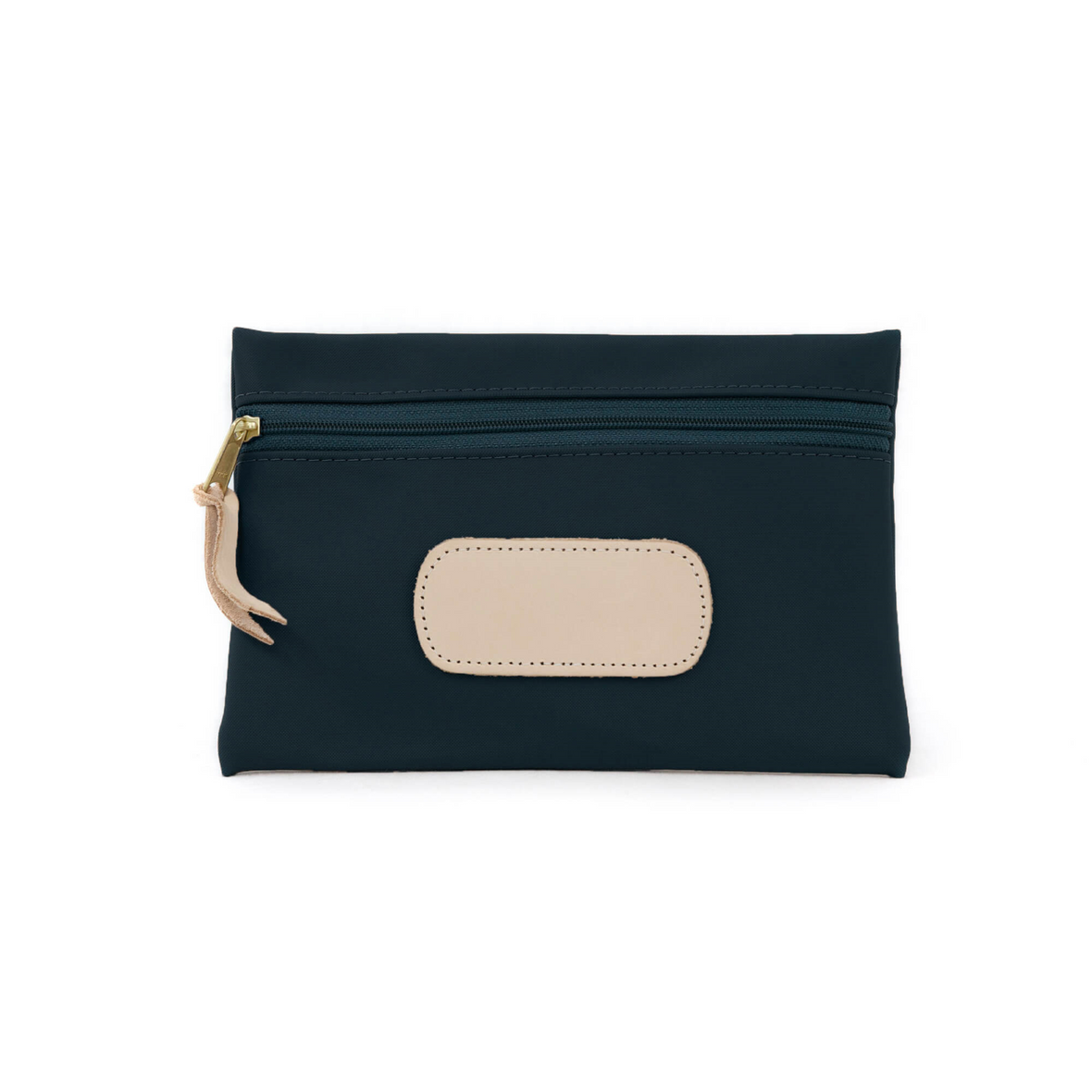 Jon Hart Pouch Navy Coated Canvas