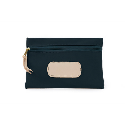 Jon Hart Pouch Navy Coated Canvas