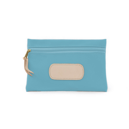 Jon Hart Pouch Ocean Blue Coated Canvas