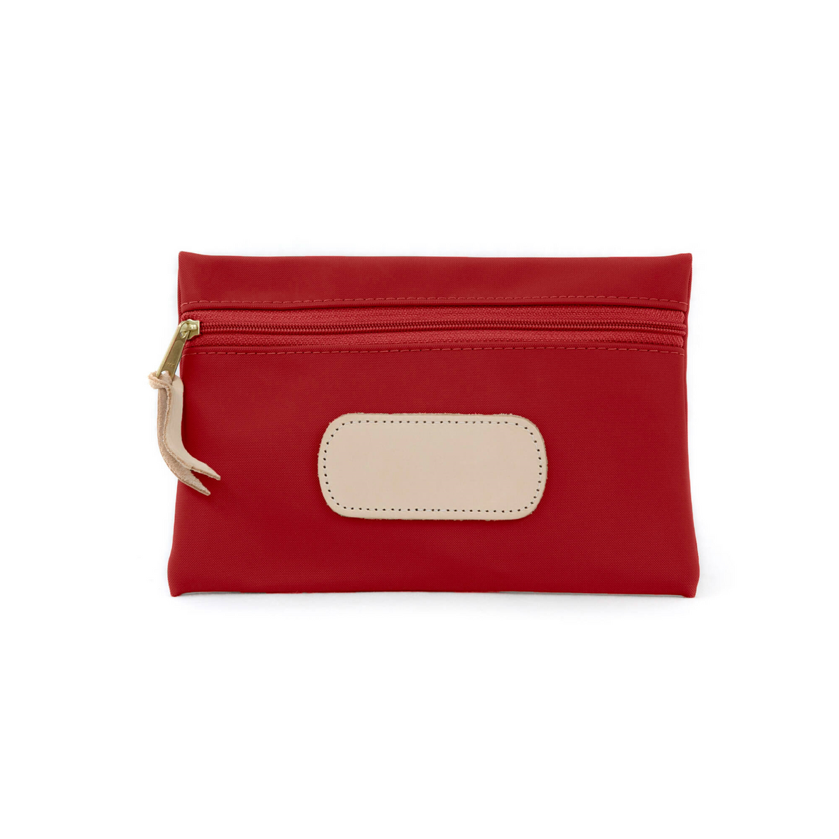 Jon Hart Pouch Red Coated Canvas