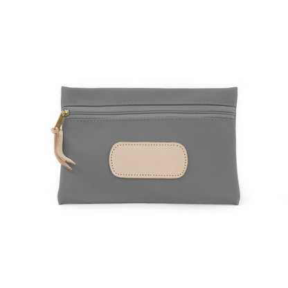 Jon Hart Pouch Slate Coated Canvas