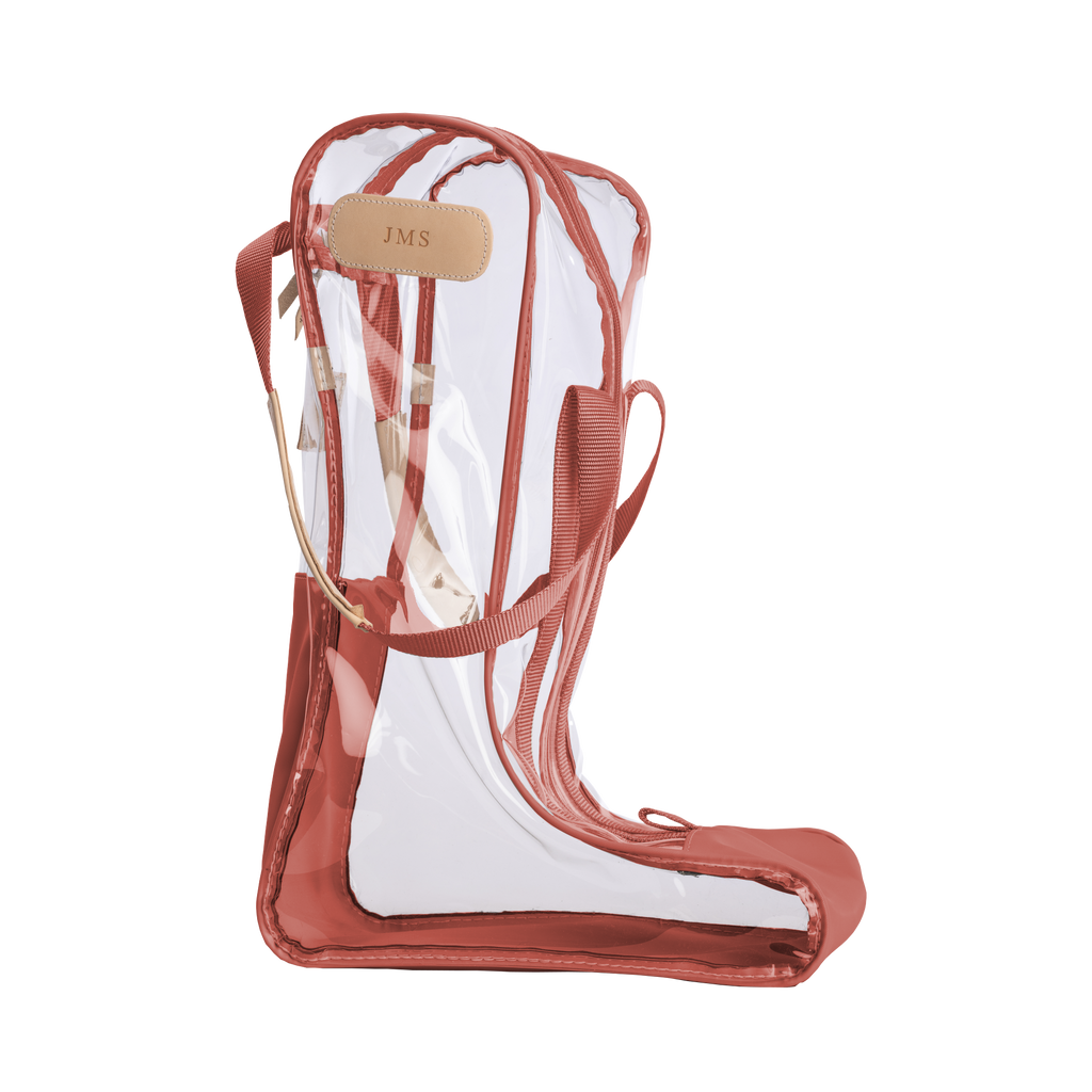 Clear Tall Boot Bag