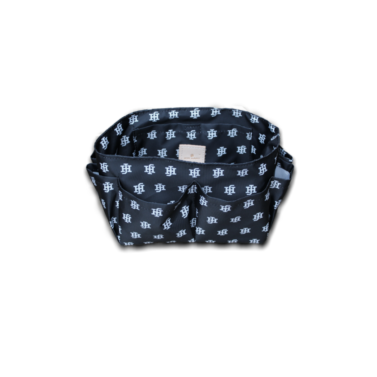 Jon Hart Design Makeup Case Organizer - Black Lining with White Logo