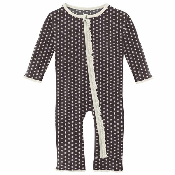 Muffin Ruffle Coverall with 2 Way Zipper
