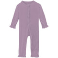 Classic Ruffle Coverall with 2 Way Zipper