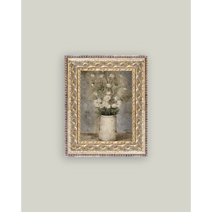 Long Stem Roses Framed Antique Art