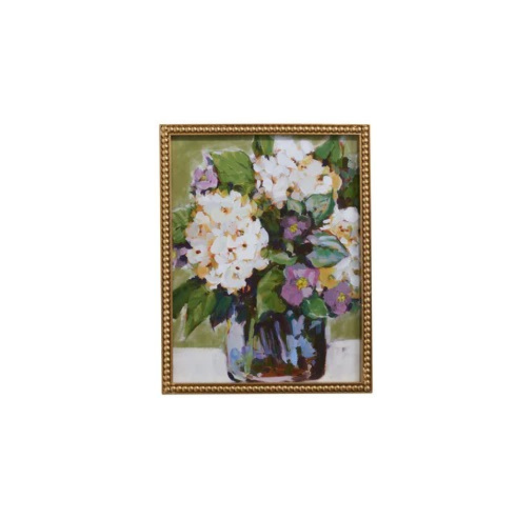 Hydrangea Vase Framed Wall Art