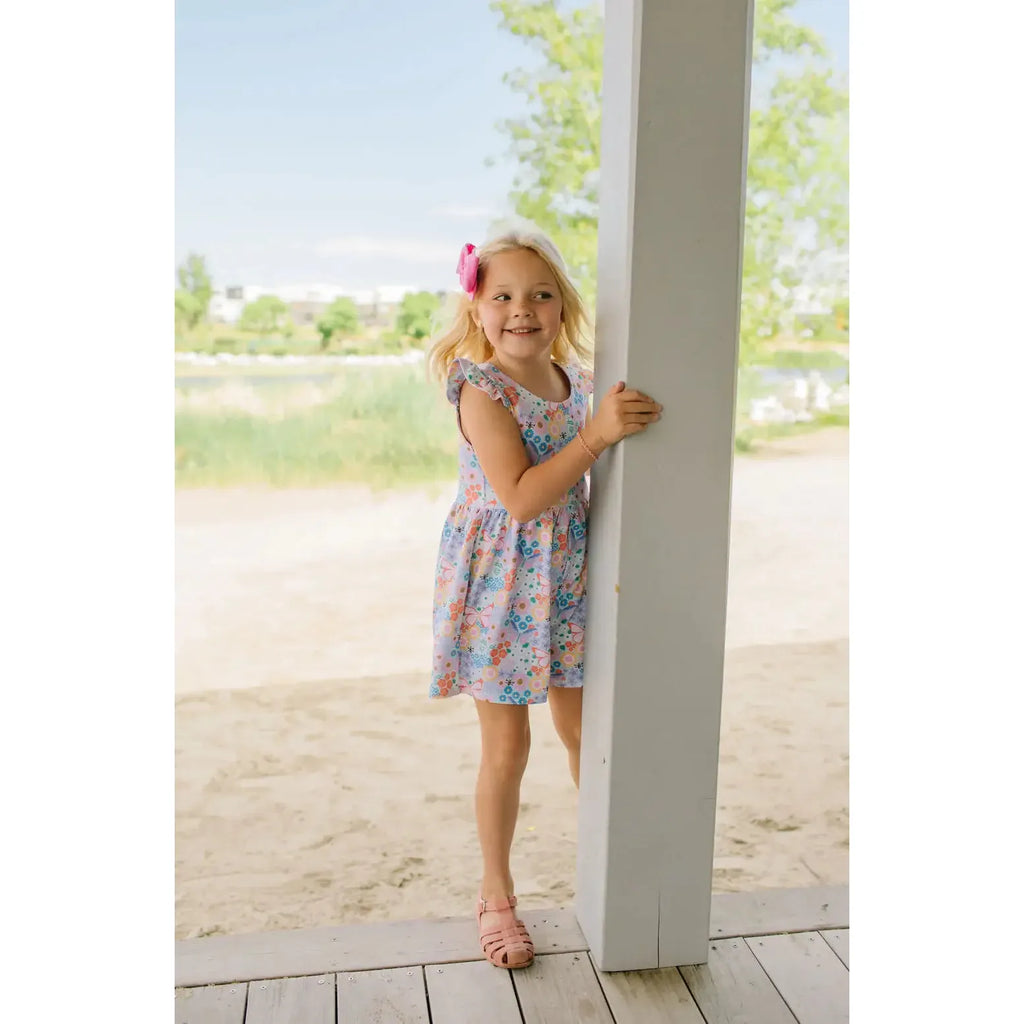Ollie Jay Macie Romper in Butterfly Dream