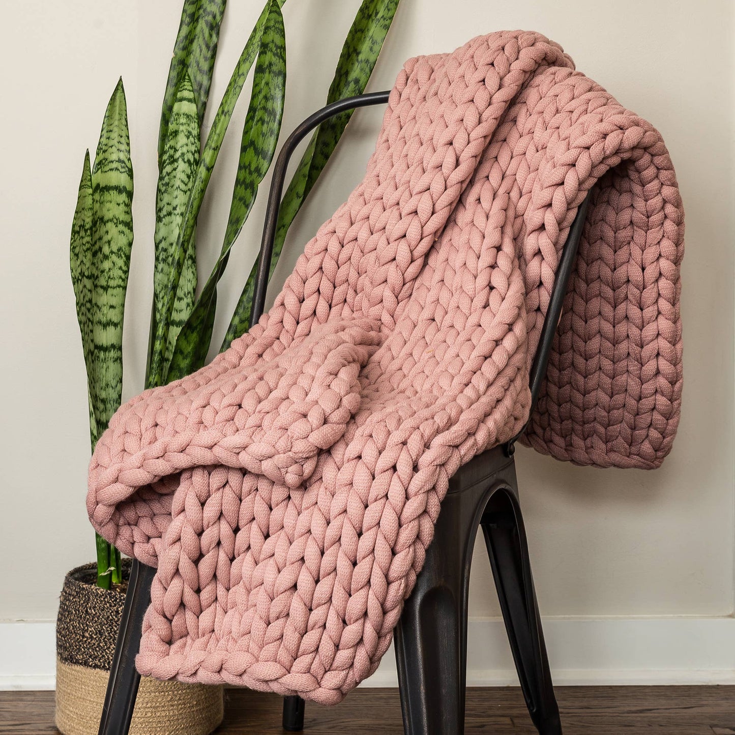 Chunky Knit Throw