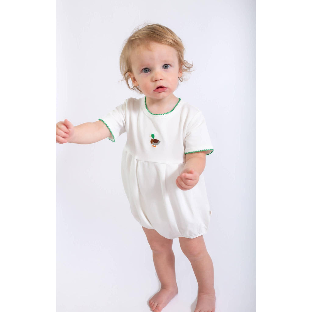 Pip Embroidered Bubble -Mallards