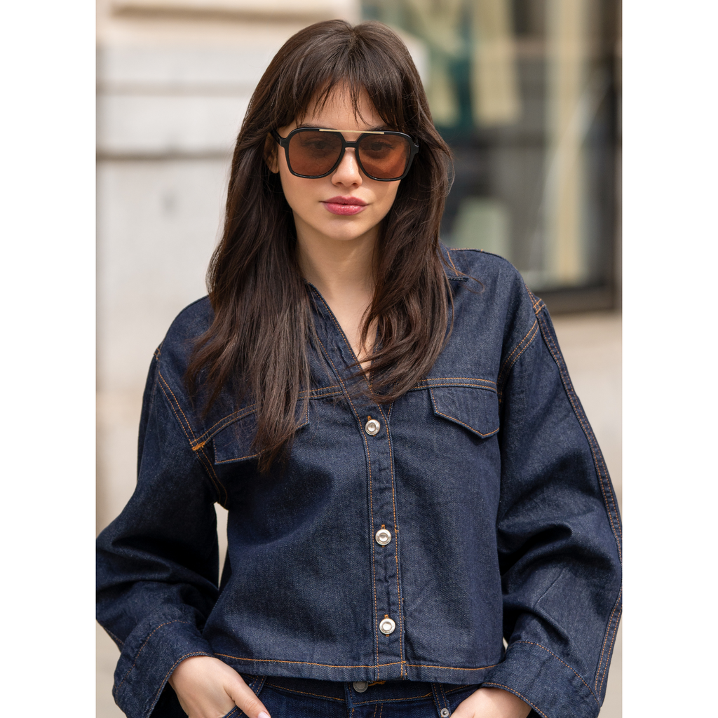 Spencer Unisex Aviator Sunglasses