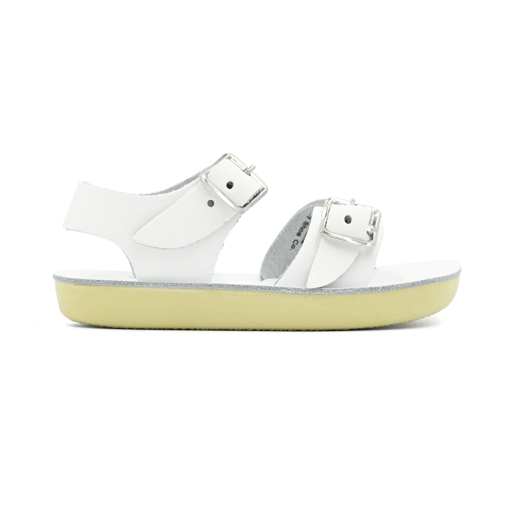 Saltwater Sun-San Sea Wee Baby Sandals, White