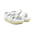 Saltwater Sun-San Sea Wee Baby Sandals, White