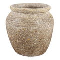 Decorative Vase - Brown/Gold Terracotta Bud Textured, 5.25 in.
