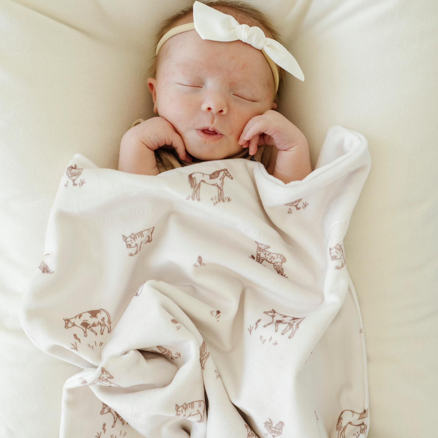 Minky Stretch Receiving  Blankets | Baby Shower Jaiden Whiteside