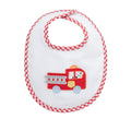 Fire Truck Applique Basic Bib