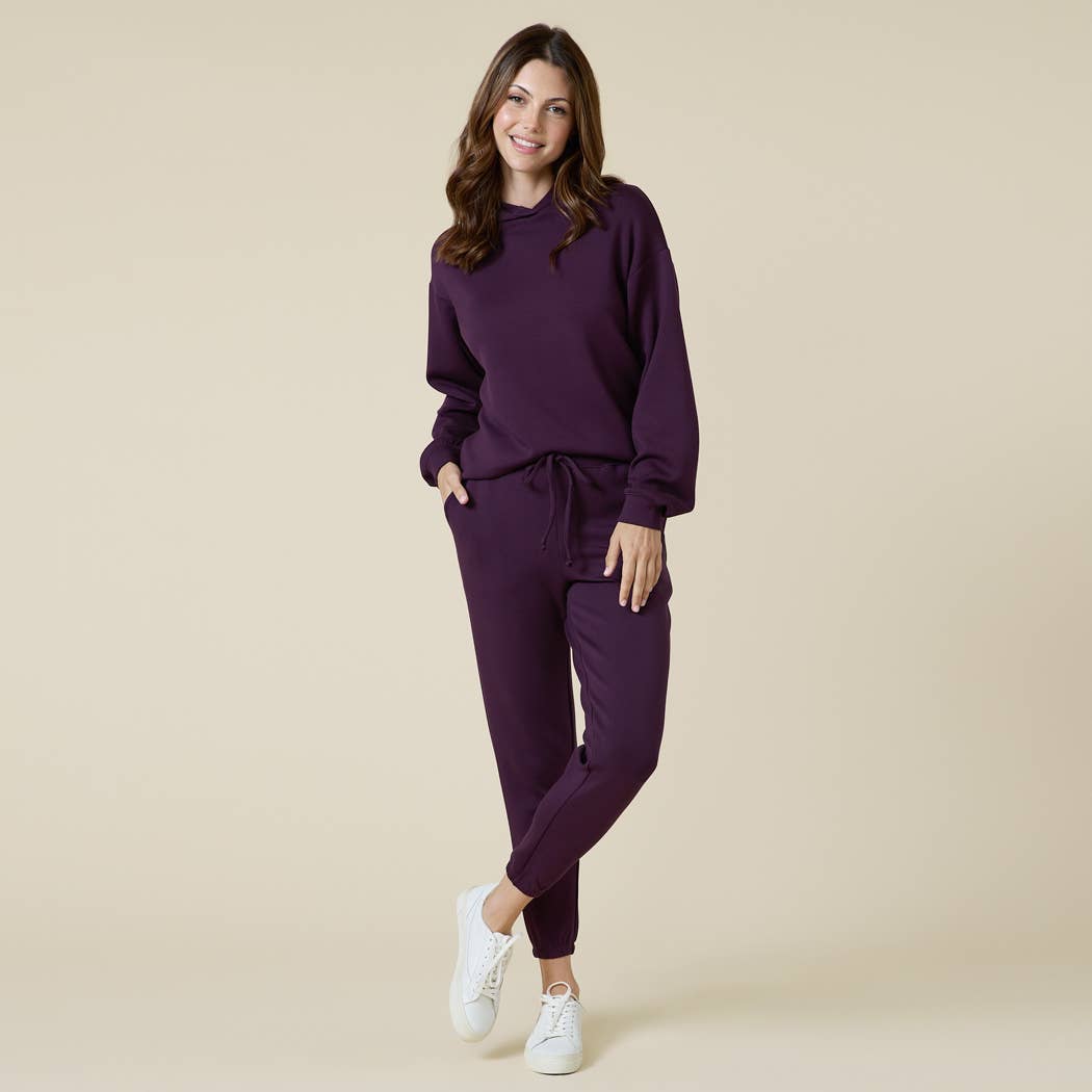 Athleisure DreamTech Oversize Hoodie Lounge Set for Women