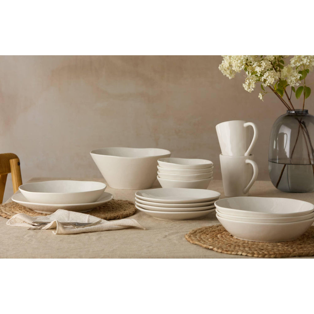 Linen Cream Large Rectangular Baker | Bridal Shower Sydnee Allen