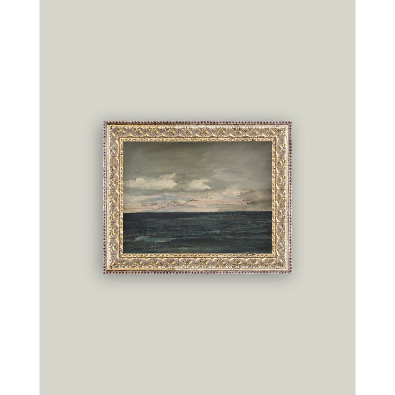 Ocean View Framed Antique Art