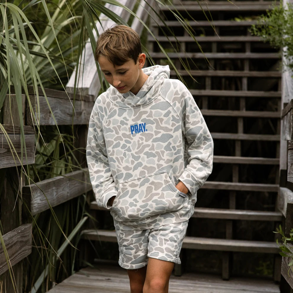 Youth Vintage Washed Graphic Hoodie | Pray