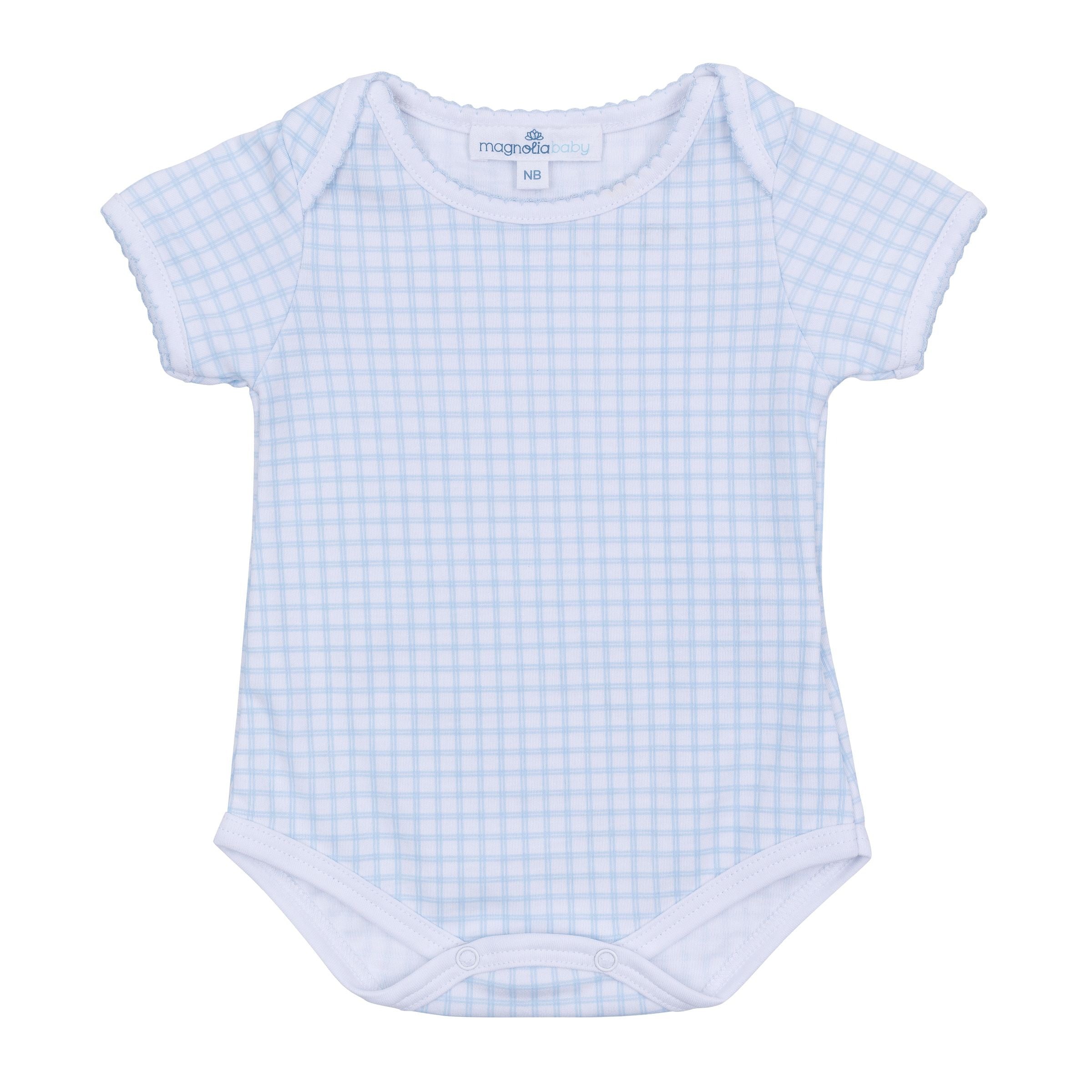 Peek-A-Boo Wishes Light Blue Lap Bodysuit