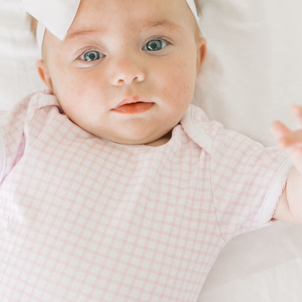 Peek-A-Boo Wishes Pink Lap Bodysuit