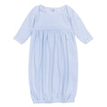 Peek-A-Boo Wishes Light Blue Gathered Gown