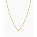Gorjana Wilder Mini Alphabet Necklace letter A