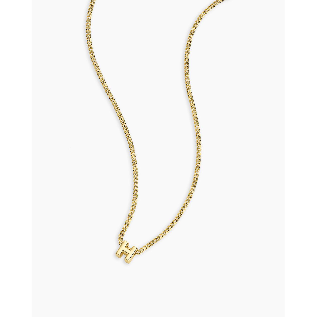 Gorjana Wilder Mini Alphabet Necklace letter Y
