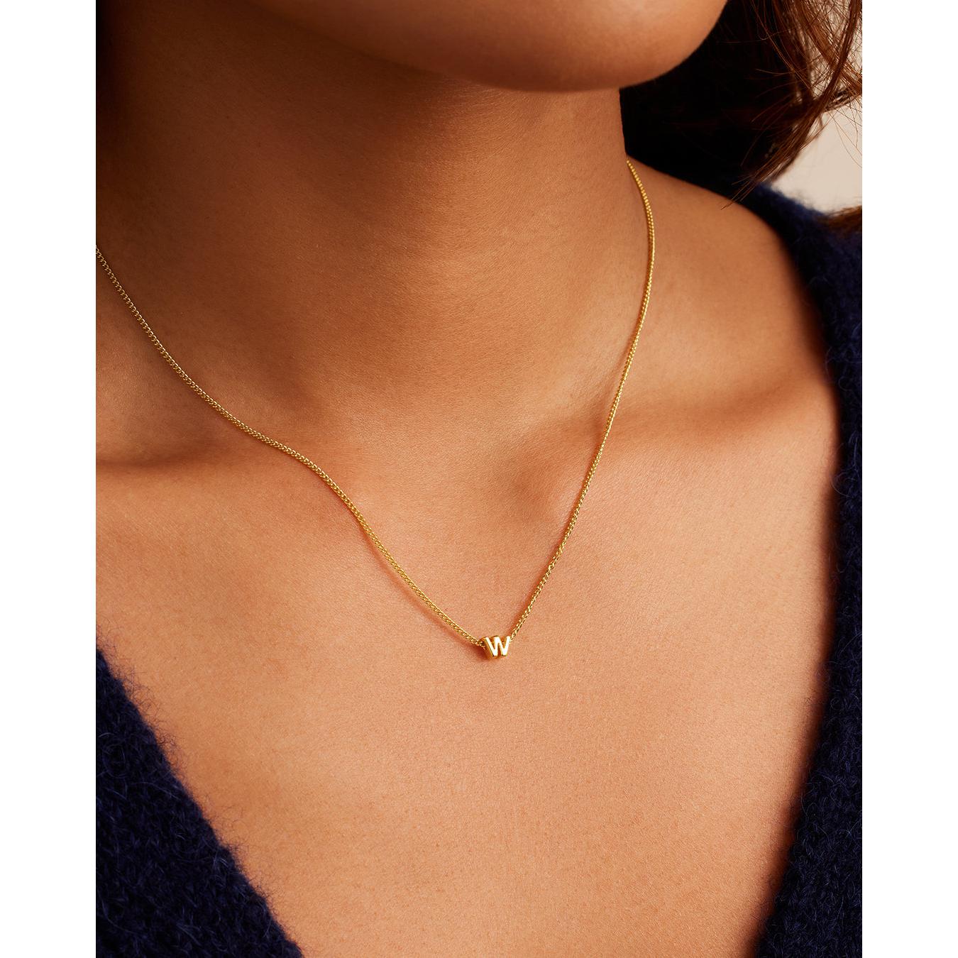 Wilder Mini Alphabet Necklace