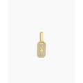 Shimmer Bolt Tag Charm