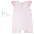 Pinstripe Bubble w/ Classic Floral Trim | Baby Shower Taighen May