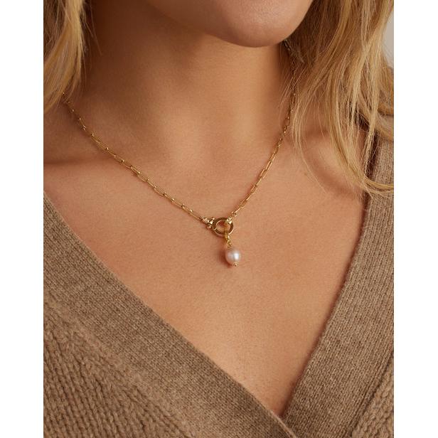 Pink Pearl Parker Charm