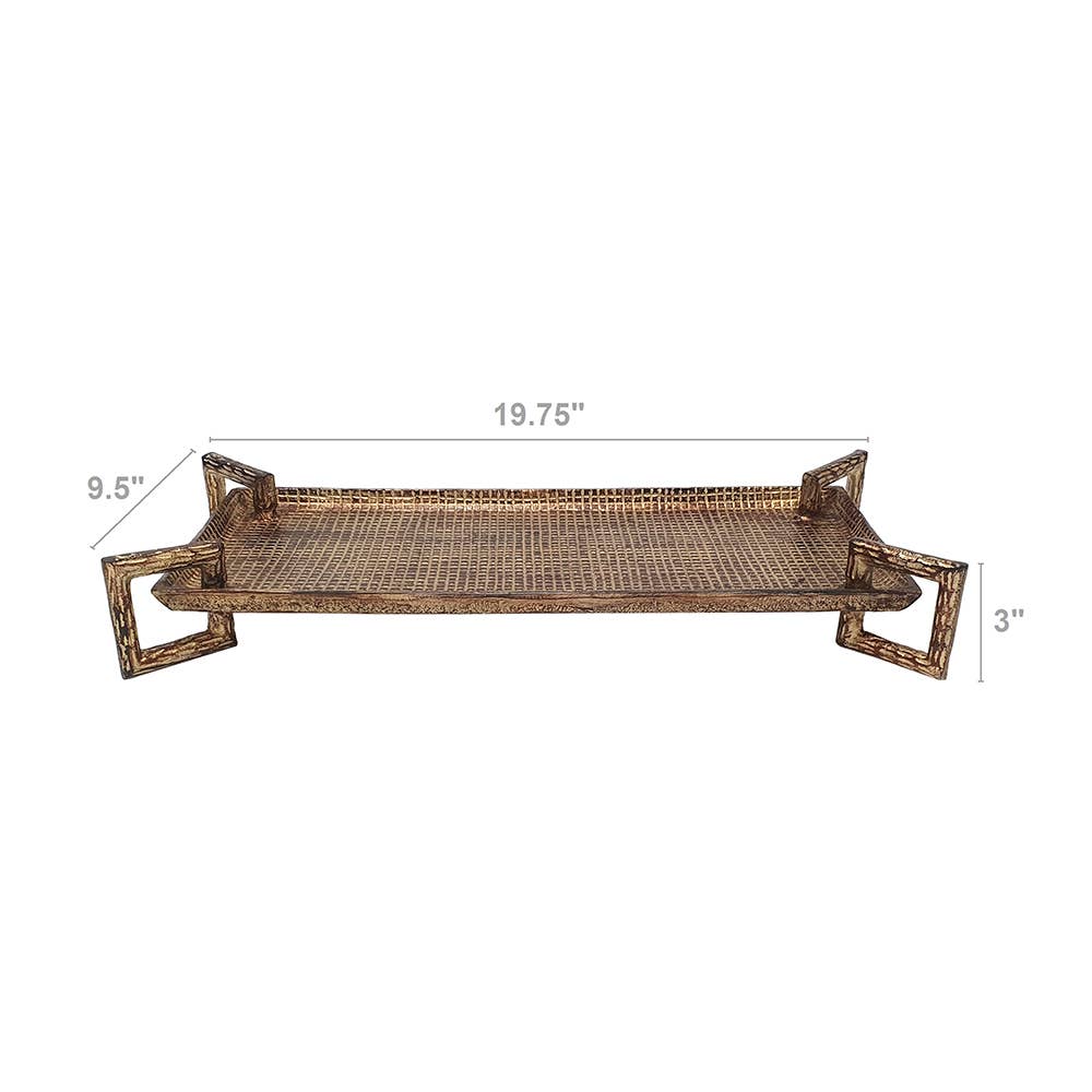 Gilded Gallery Decorative Tray