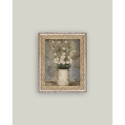 Long Stem Roses Framed Antique Art