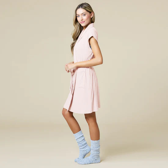 Rib Dream 35" Cap Sleeve Robe