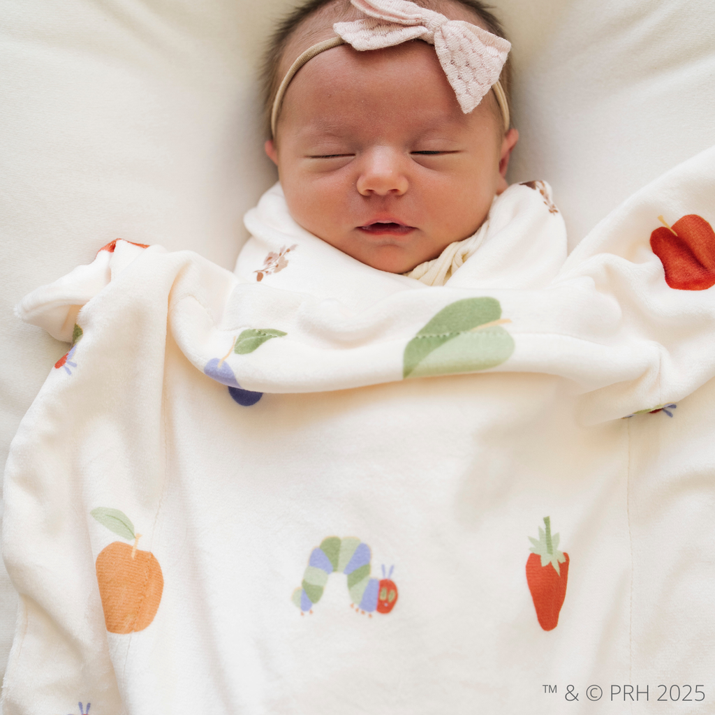 The Very Hungry Caterpillarâ„¢ Minky Stretch Luxe Blankets