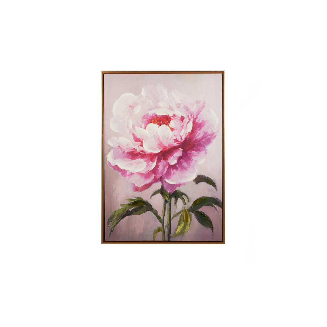 Pink Peony Framed Wall Art