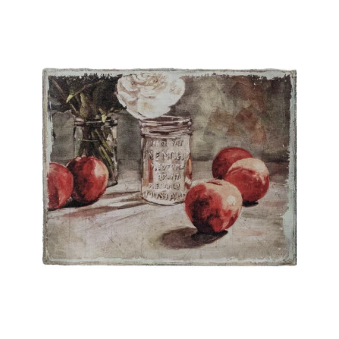 Canvas Wall Décor w/ Still Life, 3 Styles