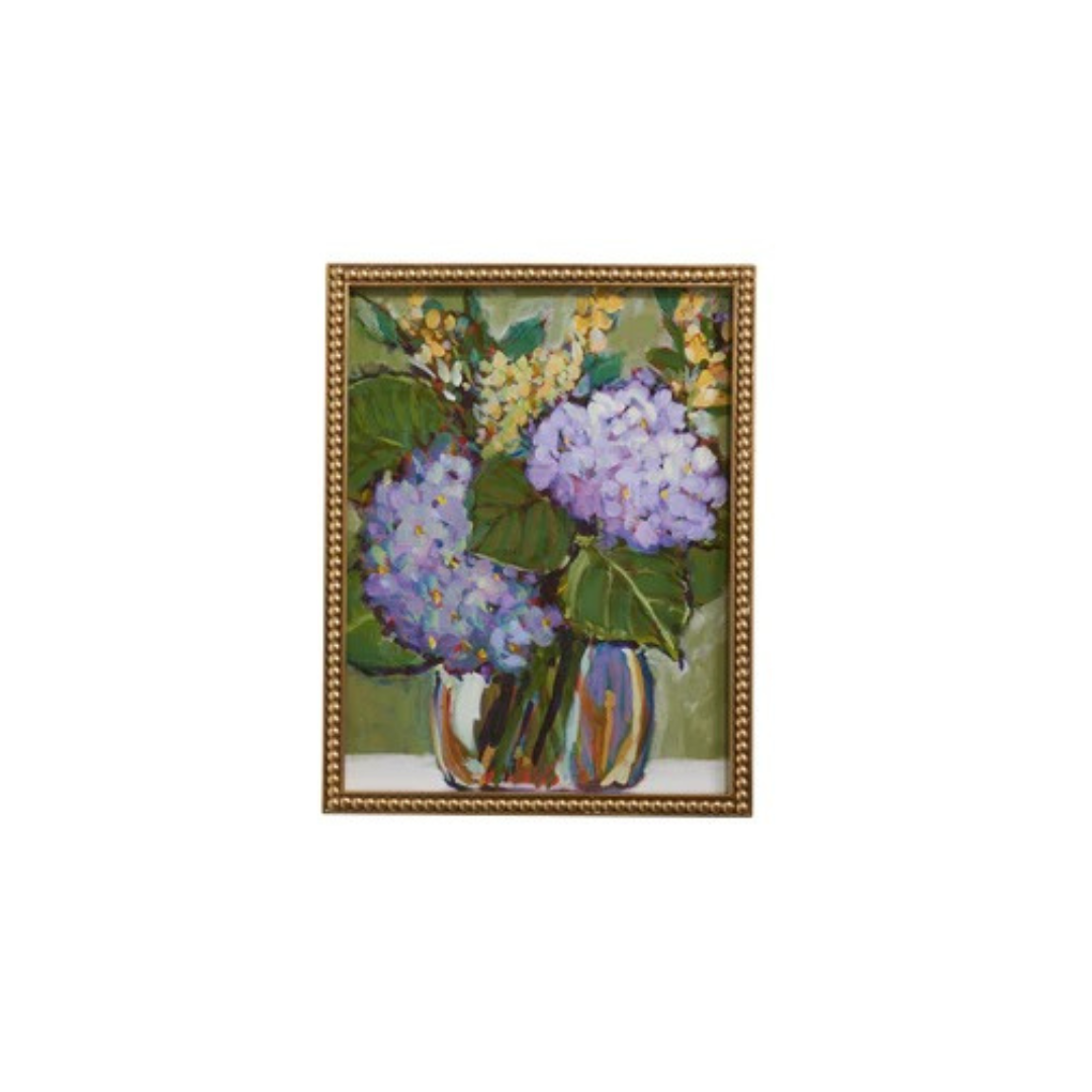 Hydrangea Vase Framed Wall Art