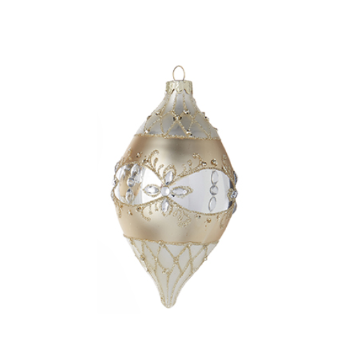 Gold Patterened Ornament