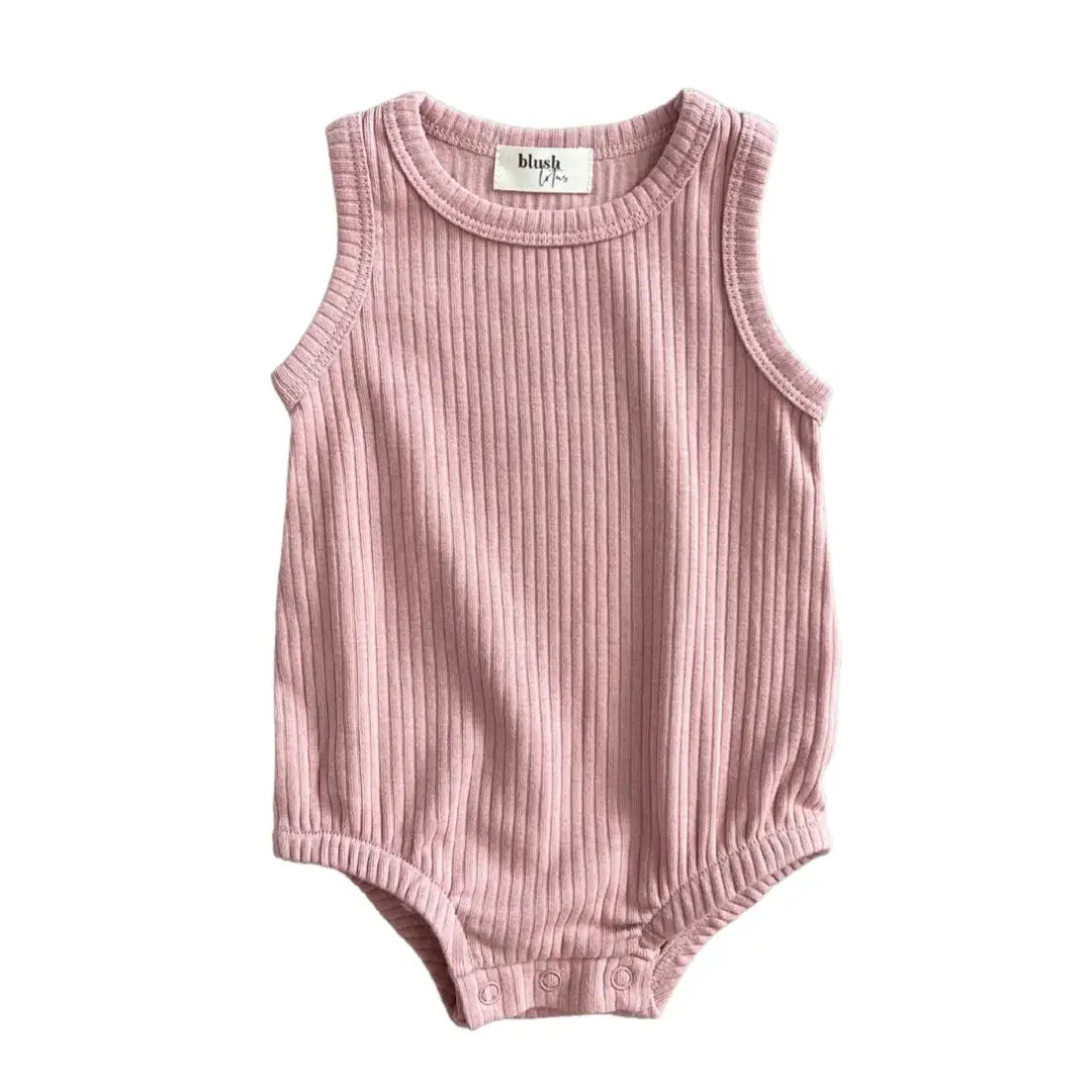 Presley, Organic Ribbed Bodysuit