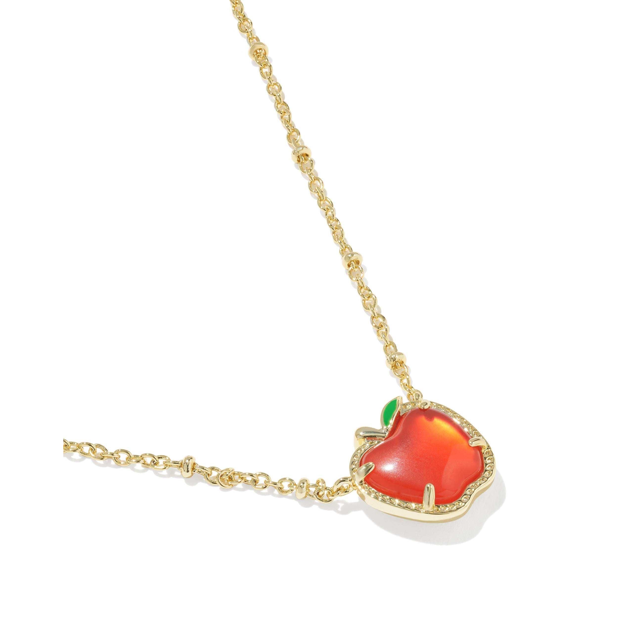 Apple Short Pendant Necklace