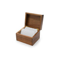 Ironwood Recipe Box, 2 Compartment, Acacia, 7"x 6"x 5.5" | Bridal Shower Lydia Headly and Aidan Hagler