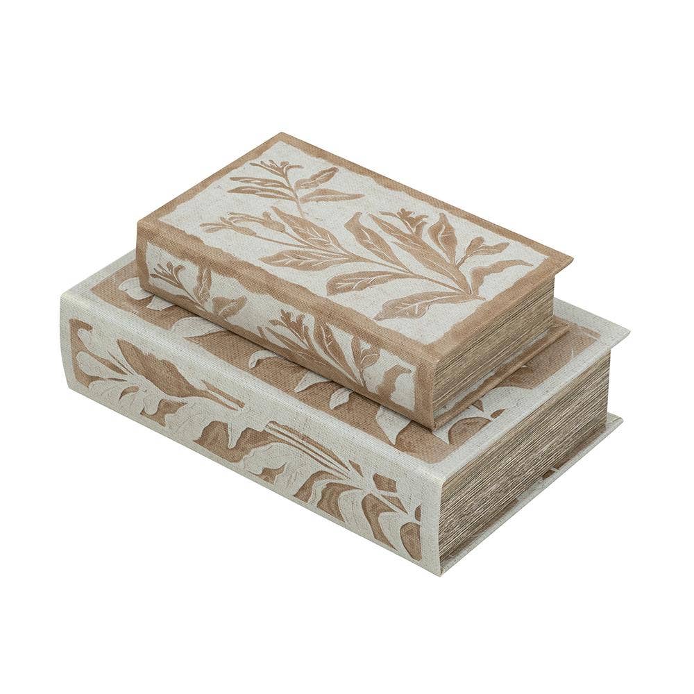 Coastal Wave Book Storage Boxes