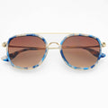 Weston Acetate Round Unisex Sunglasses