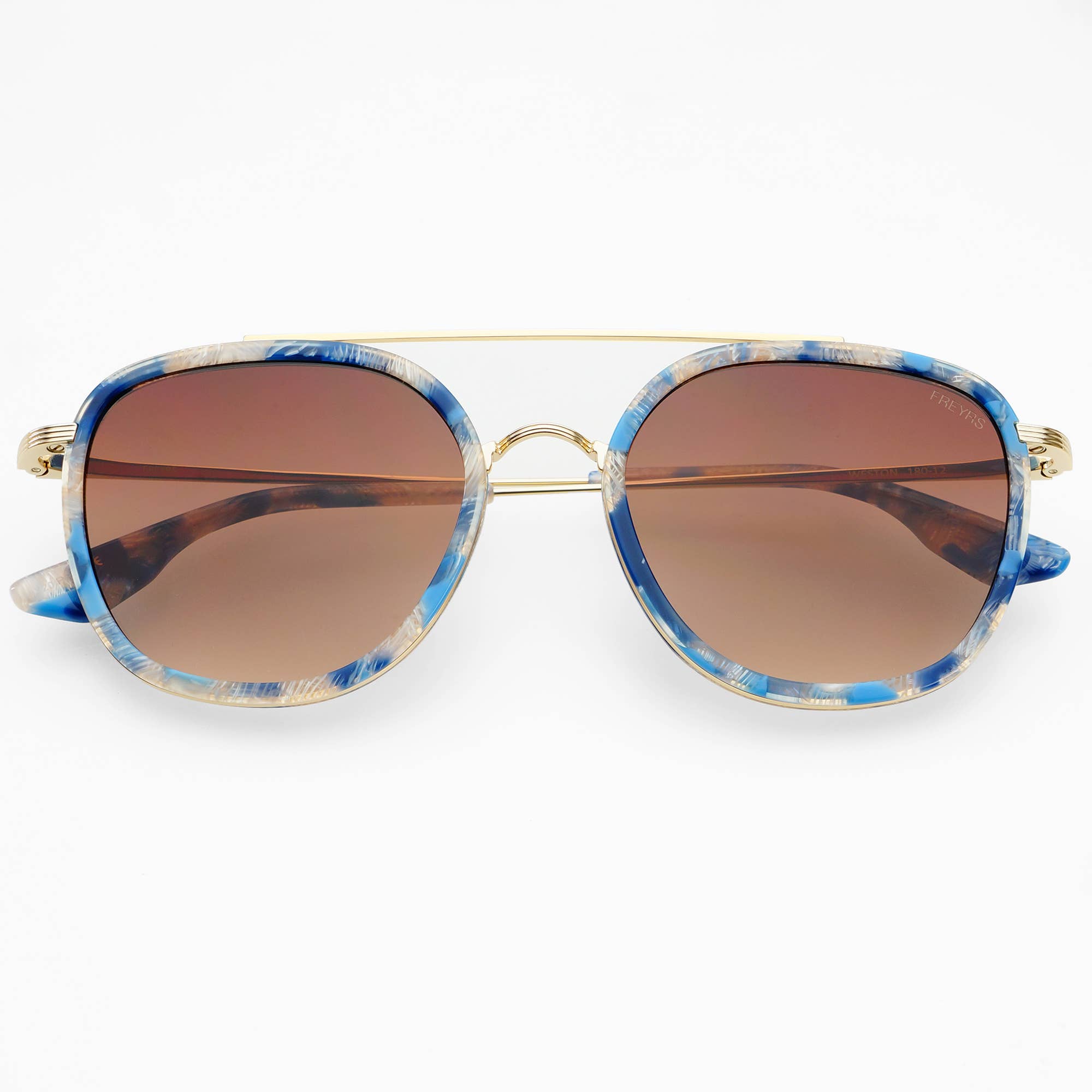 Weston Acetate Round Unisex Sunglasses