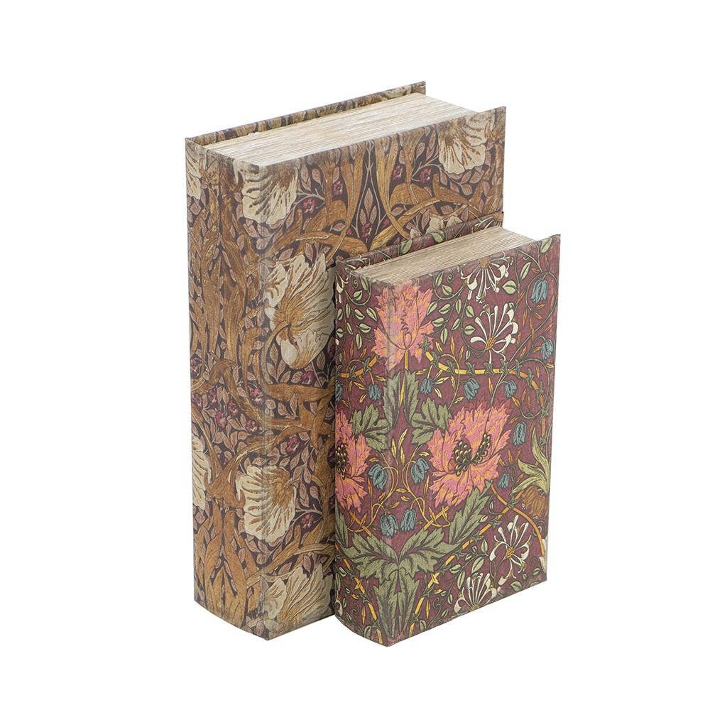Mulberry Garden Decorative Book Storage Boxes