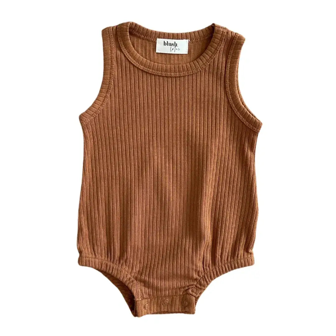 Presley, Organic Ribbed Bodysuit