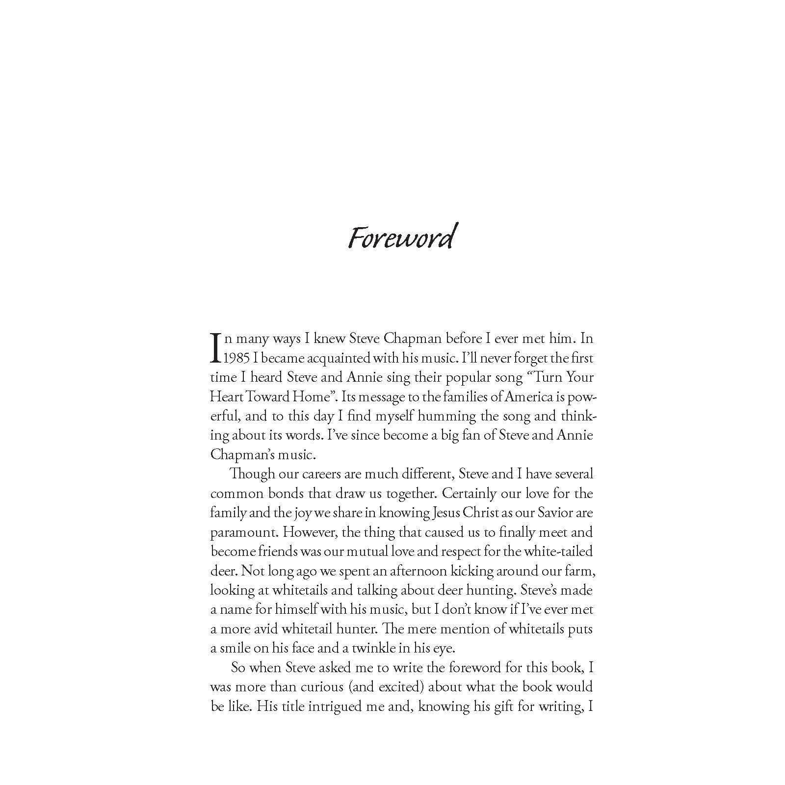 A Look at Life from a Deer Stand Deluxe Ed. Book - Outdoors